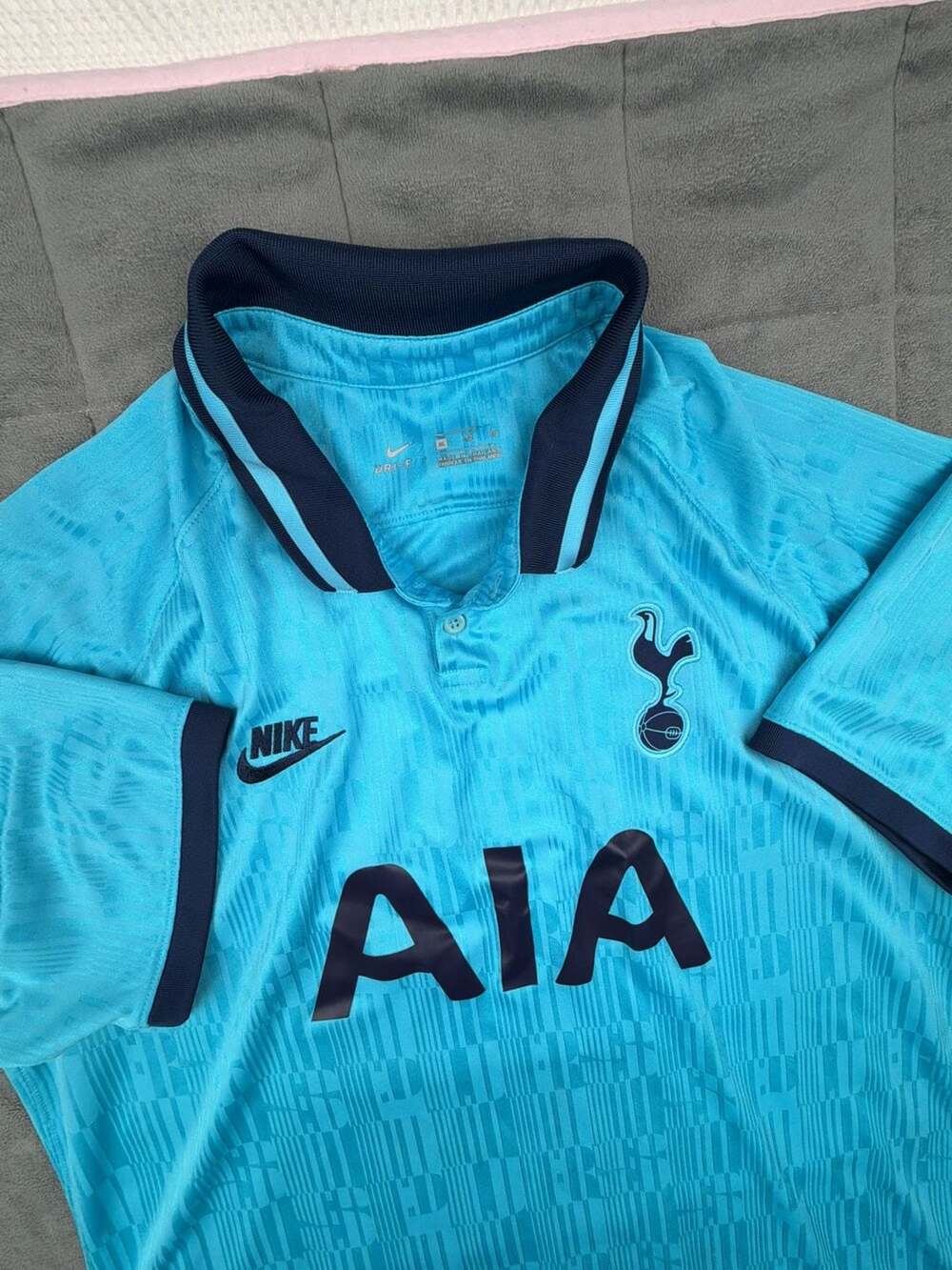 Nike 2019/20 Tottenham Hotspur Third Football Shirt Soccer Jersey Blue Fury XL